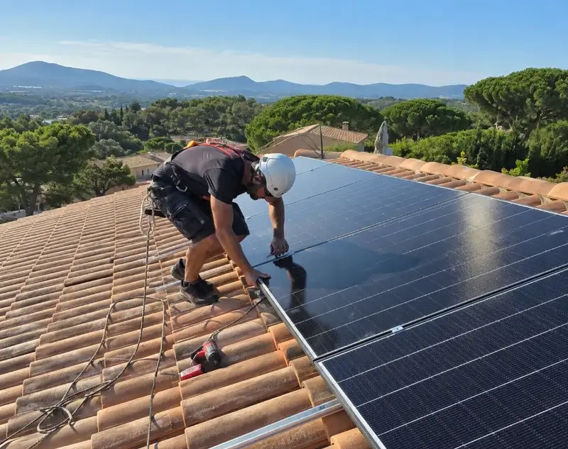 Installateur panneaux solaires Pézenas — pose photovoltaïque sur toiture