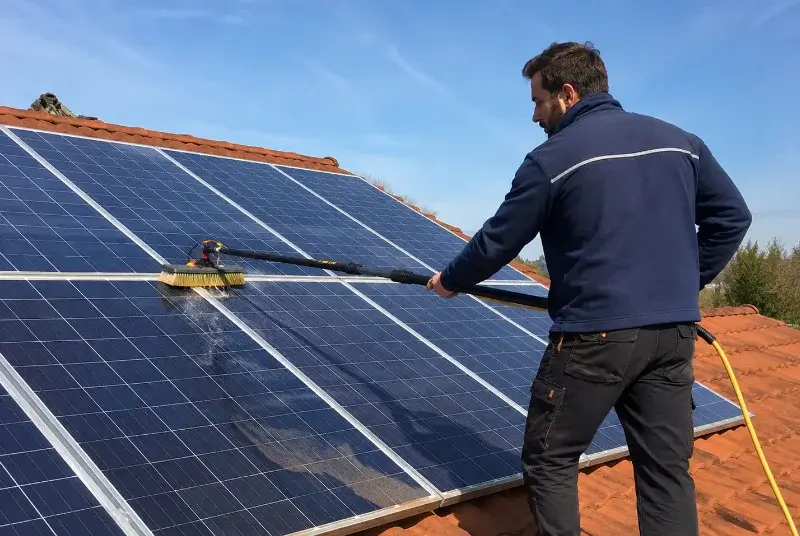Nettoyage et entretien de panneaux solaires à Pézenas